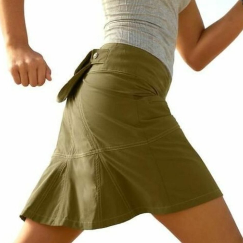 Athleta Hit the Trail Skort - Olive